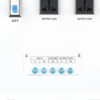 Régulateur de tension monophasé 5KVA entièrement automatique en cuivre, modèle SVC/TND, avec écran LCD pour applications 50Hz