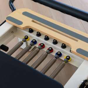 Reformador móvil inalámbrico de aluminio, equipo ajustable, accesorios <span class=keywords><strong>interiores</strong></span> para gimnasio, juego de Metal, reformador de Pilates para musculación - Product Image 4