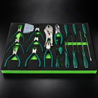 Ensemble d'outils de réparation automobile en gros, 23 pièces, pinces de mécanicien, tournevis, kit d'outils pour garage et atelier