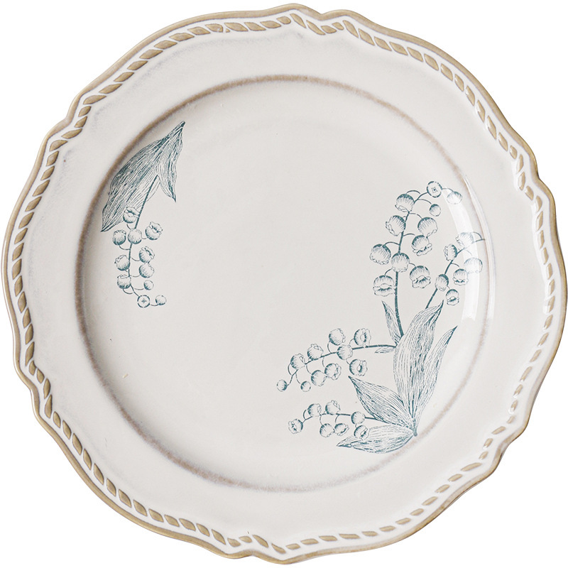 Assiettes blanches