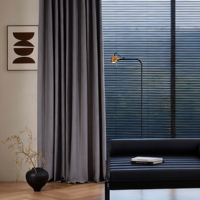 Rideaux occultants modernes de luxe 18-258 pour salon – Protection élégante de l'intimité et traitement des fenêtres