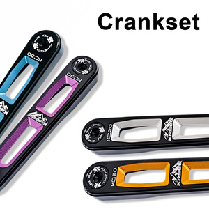 KRSEC pour GXP – Patins de chaîne colorés CNC à 3 boulons pour pédalier de vélo pliant en alliage d'aluminium pour vélos de route – Vente transfrontalière - Product Image 2