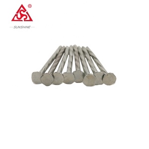 Clous en acier pour béton électrogalvanisés à tige spirale haute résistance pour la fixation de la maçonnerie murale - Product Image 2