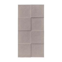 Nouveau matériau PU léger, imitation bois anneau de croissance, grande dalle de pierre de type brique d'eau, pour mur décoratif moderne de villa