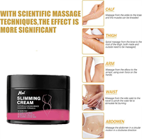 Crème amincissante froide contre la cellulite avec de la caféine et de l'extrait de thé vert, vergetures, raffermissant et tonifiant, améliore la circulation