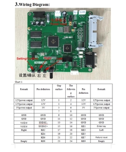 Firecar çocuklar Arcade oyun kiti denetleyici direksiyon devre 12V plastik PCBA İngilizce Kiddie Yinglucky için sürmek - Product Image 6
