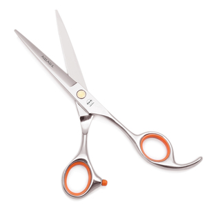 Set di forbici per parrucchieri 5.5 ''6'' AQIABI negozio di barbiere giappone cesoie per diradamento in acciaio pettine da barbiere A1008 - Product Image 2