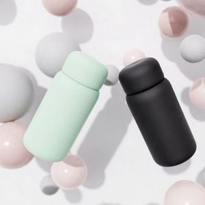 Gobelet isotherme en acier inoxydable mini écologique avec logo personnalisé, 200 ml, tasse à café de voyage portable, isolée sous vide, promotionnelle - Product Image 1