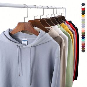 Hoodie Homme Personnalisé en Coton 100% Effet Vieilli, Coupe Oversize, Grammage Lourd, Impression en Relief, Délavé à l'Acide - Product Image 3