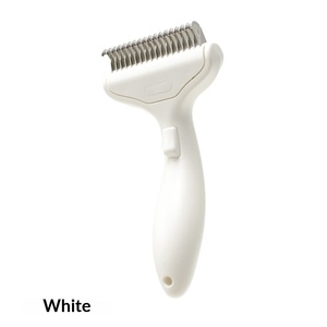 Brosse de toilettage pour chats en ABS, élimine les poils lâches, brosse professionnelle pour éliminer les poils, élimination des peluches en un clic - Product Image 5