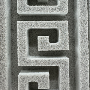 Composants de colonne romaine en céramique mousse ignifugés A1 pour murs extérieurs, anti-âge, imperméables, résistants aux intempéries, pour la décoration de bâtiments - Product Image 1