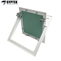 Panneau d'accès au plafond en plâtre à double ouverture, amovible, étanche, isolant thermiquement, grille de plafond carrée moderne