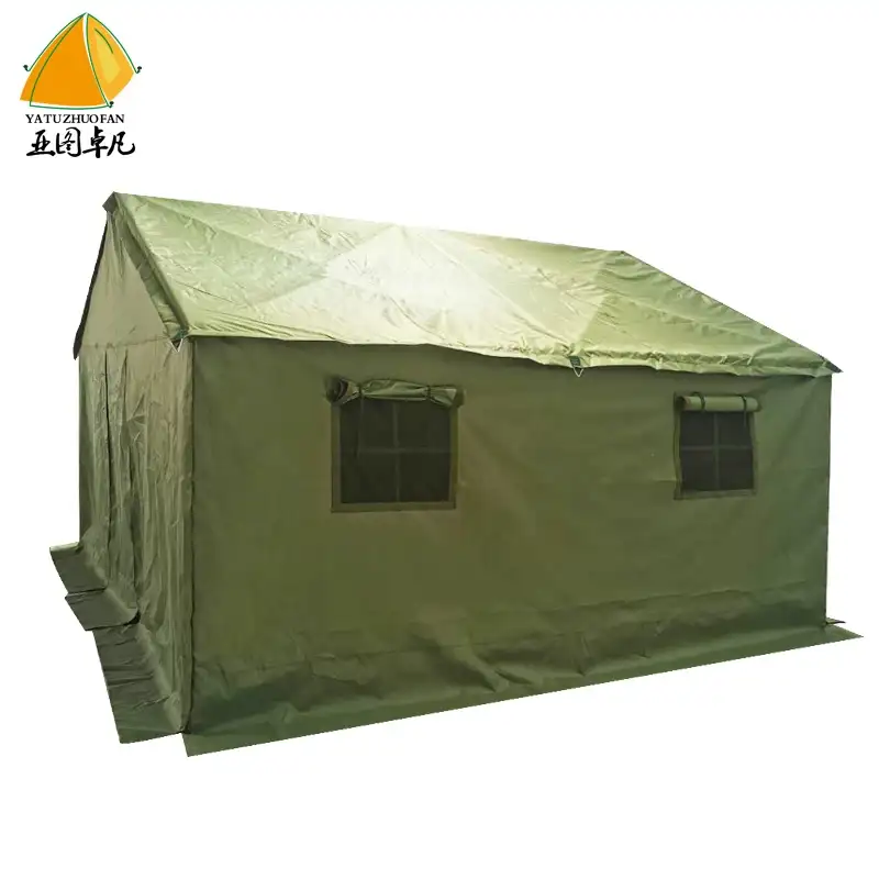 Extreme weather disaster relief large used military tents for sale