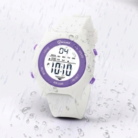 Montre numérique pour enfants WR30M, montre pour enfant avec rétroéclairage LED, bracelet en caoutchouc souple, faible bruit, chronométrage précis, montre pour écoliers