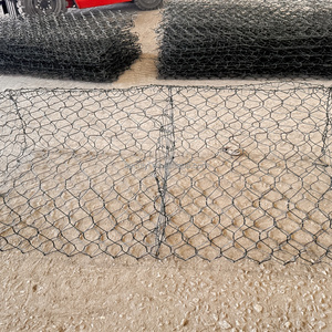 Maille de gabion certifiée CE, <span class=keywords><strong>Philippines</strong></span>, maille hexagonale tissée pour panier de gabion et matelas - Product Image 6