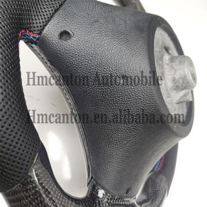 Volante Deportivo M de Fibra de Carbono y Cuero Perforado de Último Diseño para BMW Serie 3 E90 E91 E92 E93 - Product Image 6