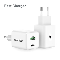 Zonsan kc Kcc 30w 35w 45w Gan Usb c Chargeur Type c Avec Qc3.0 18w PD Chargeur Super Rapide 35w 45w 65w pour IPhone Samung Galaxy