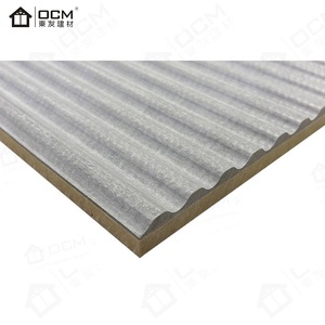 Tablero <span class=keywords><strong>de</strong></span> fibrocemento duradero Revestimiento <span class=keywords><strong>de</strong></span> ranura <span class=keywords><strong>de</strong></span> espaciado ancho para casa urbana Fachadas comerciales ASTM Cumple con ISO 9001 Resistente al calor - Product Image 1