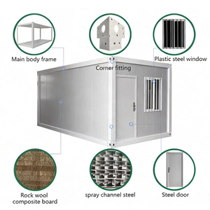 Nhà Máy Sang Trọng Tùy Chỉnh Thực Tế Container Nhà Quán Cà phê Đa Chức Năng Vận Chuyển Container Nhà Đúc Sẵn - Product Image 6