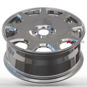 Ruedas forjadas personalizadas de 20, 21 y 22 pulgadas, 5x112, 5x130, para Mercedes <span class=keywords><strong>Maybach</strong></span> W204 W205 W126 <span class=keywords><strong>W140</strong></span>, clase S, llantas de ruedas de automóviles de pasajeros - Product Image 6