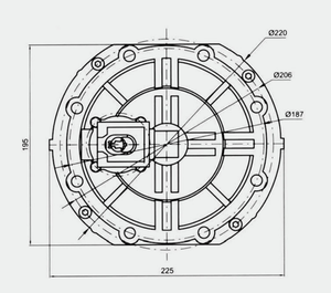 Válvula Solenoide de Diafragma para Colector de Polvo RMF-Y-76S-A, Normalmente Cerrada, 110V 220V 24V, Válvula de Chorro Pulsante de Ángulo Recto Magnética Eléctrica - Product Image 3