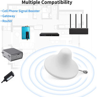 Antenne de plafond à Gain élevé antenne de Communication omnidirectionnelle intérieure 5G 5dBi amplificateur de Signal intérieur 698-2700MHz avec câble