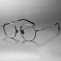 Lunettes optiques ovales légères en titane de haute qualité Mira Wholesale, unisexes, pour hommes et femmes, en stock