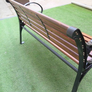 Haoyida — <span class=keywords><strong>banc</strong></span> d'extérieur en <span class=keywords><strong>bois</strong></span>, <span class=keywords><strong>banc</strong></span> de <span class=keywords><strong>jardin</strong></span>, avec pieds en <span class=keywords><strong>fonte</strong></span> - Product Image 3