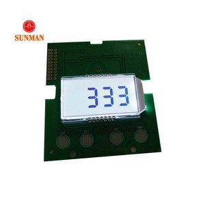 Affichage LCD 4 chiffres I2C pour signalétique et optoélectronique, hygromètre LCD 7 segments - Product Image 3