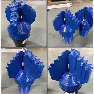 מקדח גרירה מיציקת טונגסטן קרביד בעל <span class=keywords><strong>3</strong></span> להבים, ניתן להתאמה אישית בגודל, לקידוח בארות בקרקע רכה, כלי קידוח בארות מים - Product Image 2