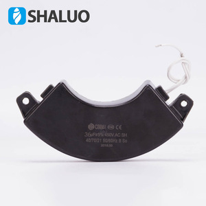 Condensador Yunteng CBB61 36uf 450V AC en Forma de Media Luna para Generador de Gasolina - Product Image 1