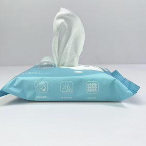 Lingettes humides jetables écologiques de haute qualité de l'usine OEM <span class=keywords><strong>Tissu</strong></span> non tissé pour bébé féminin Nettoyage doux et efficace Vente en gros - Product Image 4