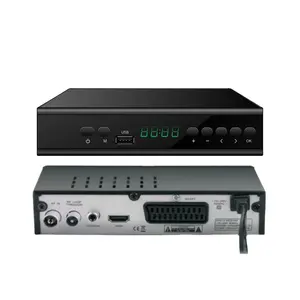 스페인 Hotsale 디지털 H.265 DVB-T2 스페인 독일 이탈리아 Rj45 네트워크 포트 TDT 디코더 DVB-T2 셋톱 박스 수신기