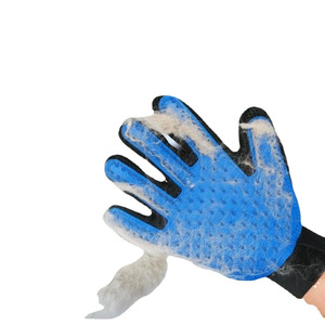 Pet Grooming Gloves & Mitts with Rollers for Dogs Hair Removal Soft Fur Care Brushing Tool Personal <b>Gift</b> - Product Image 1