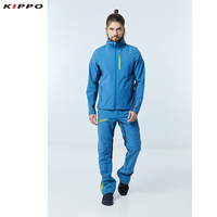 Pantalones de Exterior para Hombre Kippo Luxe, Pantalones Softshell con Tejido de Grafeno, Nailon Elástico para Adultos