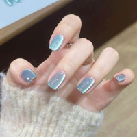 Vernis Gel UV Magnétique Transparent Effet Œil de Chat Pastel Frais, Style Français, DIY, Non Toxique, Écologique, Végétalien, Longue Durée, Flacon – Idéal pour l'Été