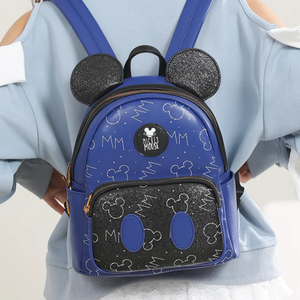 Mochila pequeña de piel sintética impermeable con diseño de personajes de dibujos animados para mujer, informal, de <span class=keywords><strong>Disney</strong></span>, para viajes, escuela, Cosplay - Product Image 2