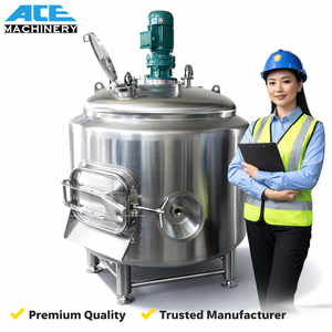 Stainless Steel Lauter Tank Mash Tun Tanks Brew Kettle Vodka Whisky Beer 500L 1000L 2000L 3000L - Product Image 2