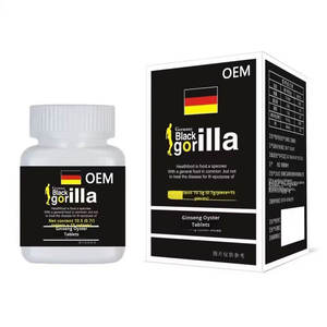 Suplemen Herbal OEM Bespoke Black Diamond Ginseng <span class=keywords><strong>Oyster</strong></span> Slice Male Tonic Small Steel Cannon Golden Gun Undefeated - Product Image 1
