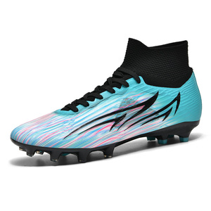 <span class=keywords><strong>Botas</strong></span> de Fútbol Juveniles con Tacos Largos para Terreno Firme y Césped Artificial, para Entrenamiento y Partidos, Tallas 34-45 - Product Image 2