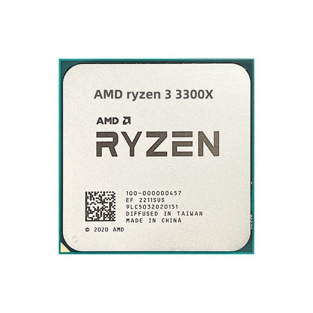 amd Ryzen 3 3300x Processor Ryzen 3 1300x 2200g 3100 3200 3200g 3300x 4100 5300G E5 Cpus