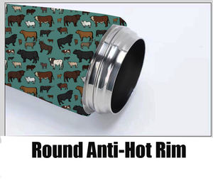 Vaso Infantil Personalizado con Camuflaje de 12 oz, Vaso Portátil con Asa, Punta de Paja de Silicona, Apto para Acampar y Viajar - Product Image 3