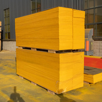 Panneaux de contreplaqué marine 3 plis filmé haute résistance 18 mm étanche pour coffrage béton et coffrage de dalle