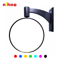 NIHAO – Boîte lumineuse LED rotative double face étanche pour extérieur, idéale pour bars, restaurants et enseignes de magasins – Vente directe usine