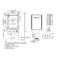 Harga Grosir Modul LCD TFT IC Driver ST7789V2 2.4 Inch dengan 240 (RGB) X 320 Tersedia