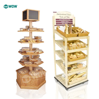 Support d'affichage de produits en bois sur mesure pour magasin, présentoir de produits personnalisé, unité d'affichage de marque sur pied pour la vente au détail
