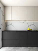 Meubles de cuisine et de salle de bain modulaires sur mesure pour toute la maison, armoires et placards écologiques en bois massif, installation facile, style moderne et minimaliste