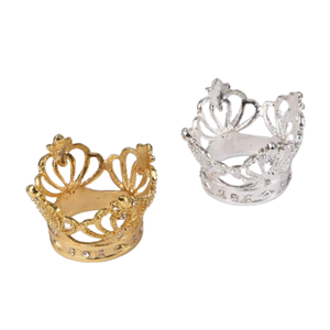 Hot Selling Party Table <b>Silver</b> Gold Deer <b>Napkin</b> Ring Centerpiece Creative Restaurant Hotel Table Customized Design <b>Napkin</b> Ring - Product Image 4