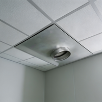 Nouvelle unité d'alimentation intégrée HEPA à haute efficacité avec filtre à panneau, efficacité de 99,99 %, cadre en acier inoxydable pour système CVC de salle blanche
