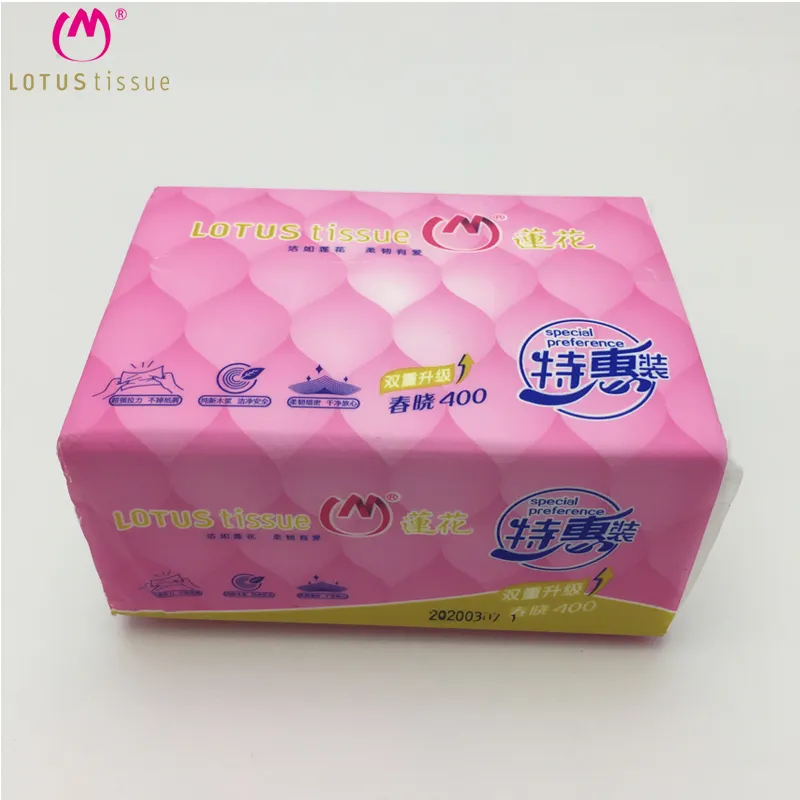 Sale Low Price Facial Tissue Soft Pack LOTUS TISSUE 6 packs